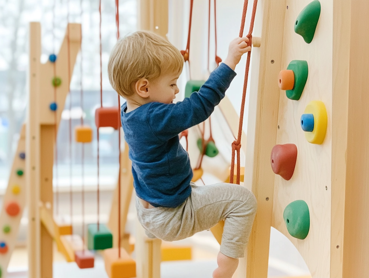 Montessori Climbing Toys: Where Fun Meets Learning (and Maybe a Few Heart Attacks for Parents)