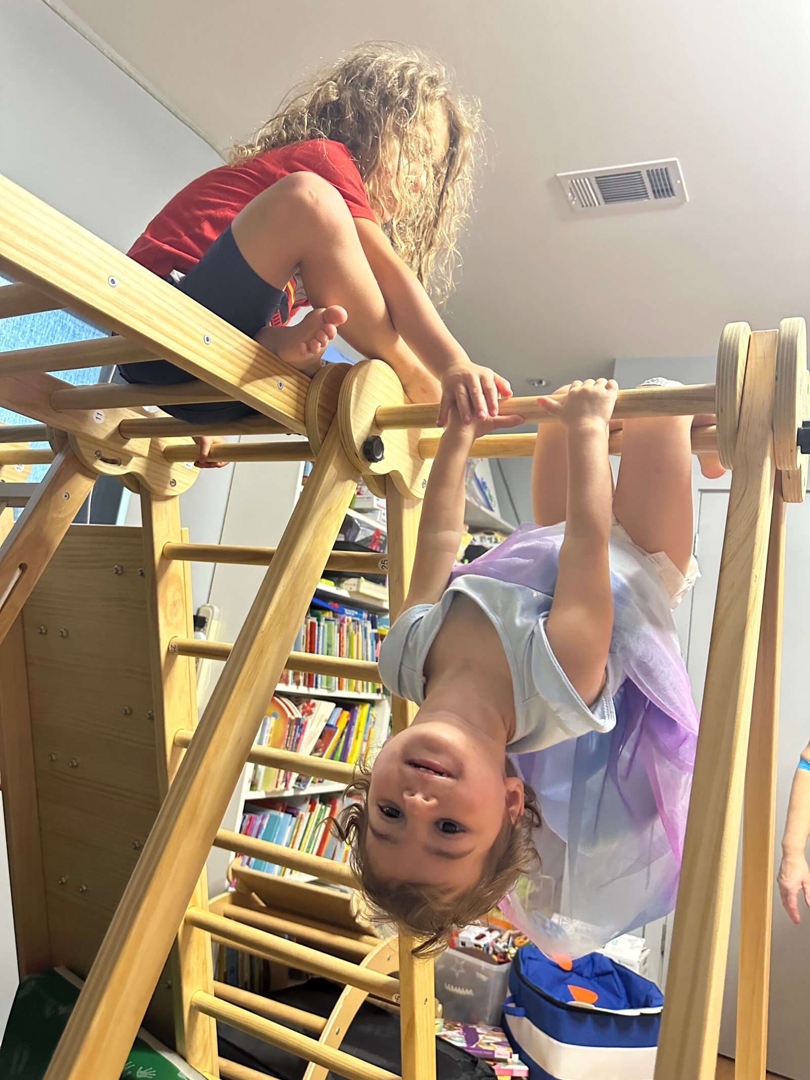 Benefits of Using Montessori Climbing Toys for Physical Development (Or: How to Turn Your Living Room into a Kid-Friendly Jungle Gym)